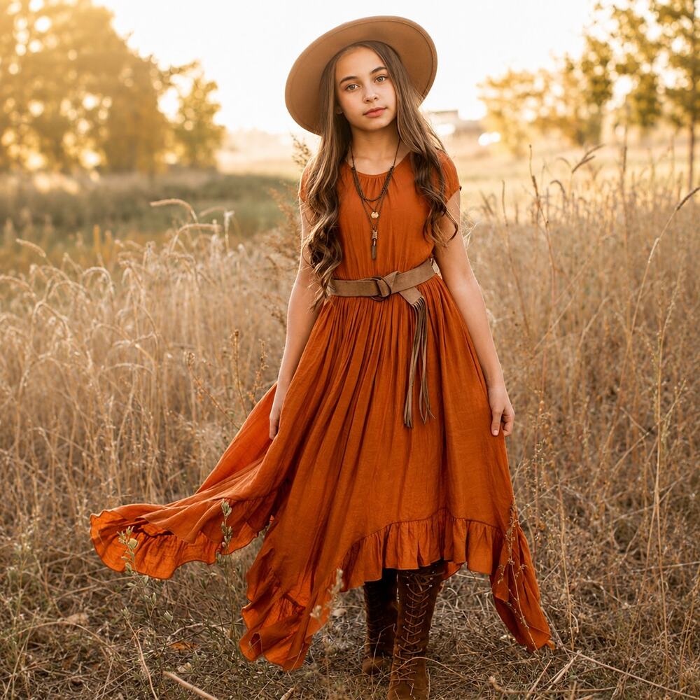Joyfolie Briley Dress Spice Girls 10 Boho High Low Maxi